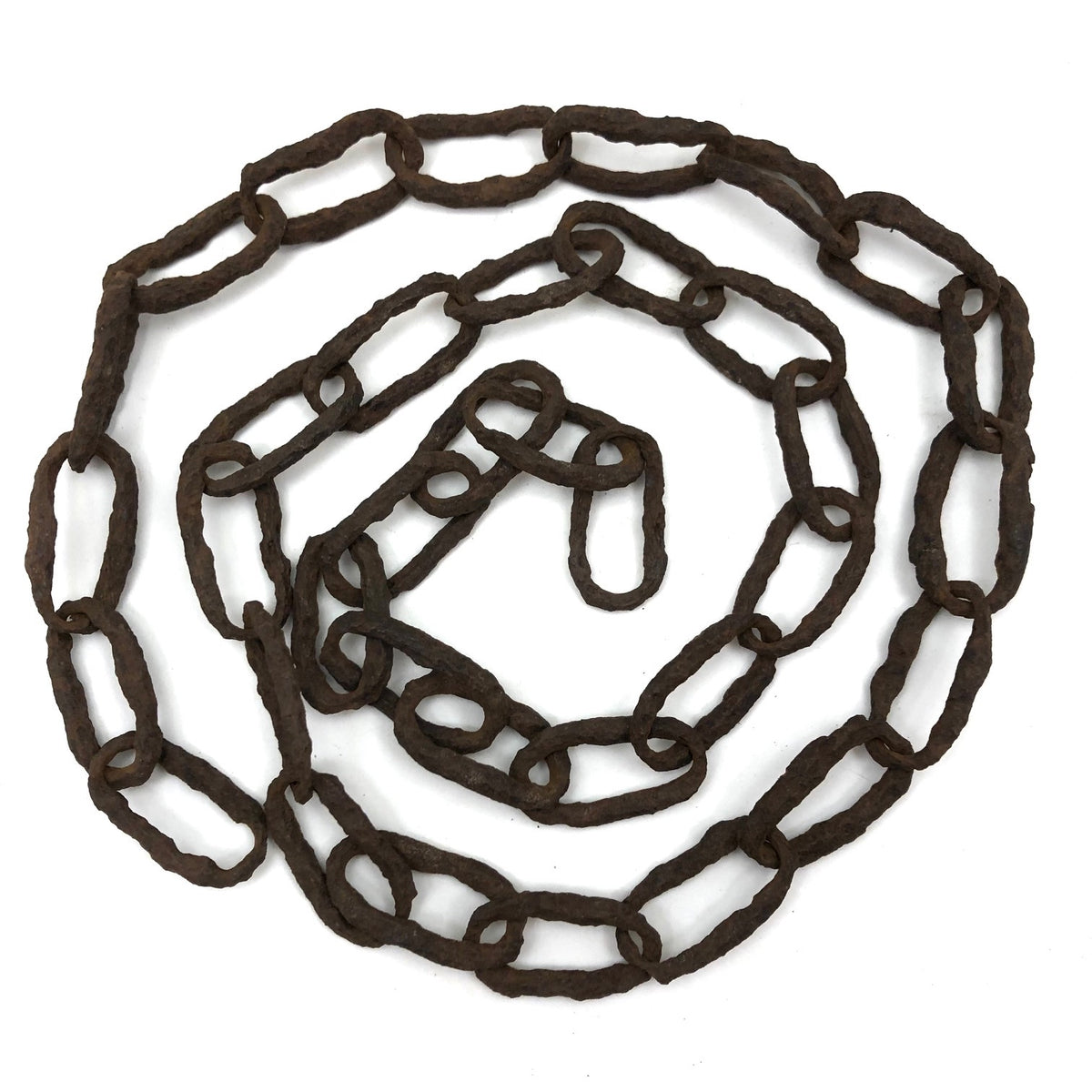 Beautifully Eroded Old Hand-forged Iron Chain – critical EYE Finds