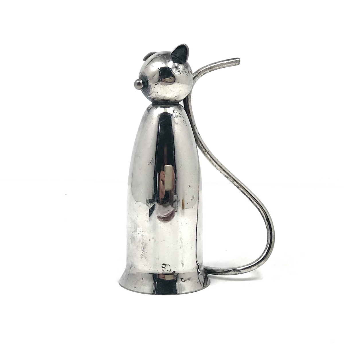 Napier Cat Shot Jigger/Shot Measure – Midcentury – Silverplate –1