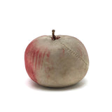 Delicious Antique Painted Silk Apple Pin Cushion