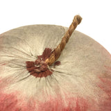 Delicious Antique Painted Silk Apple Pin Cushion