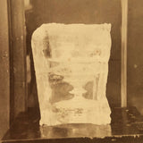 Ice Melting From Lake Emily, Minnesota, Early Stereoview, H.J Jacoby