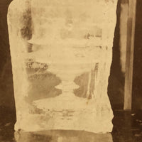 Ice Melting From Lake Emily, Minnesota, Early Stereoview, H.J Jacoby