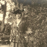 Wonderfully Wild: Two Women on Audubon Walk, Moody Antique Photo