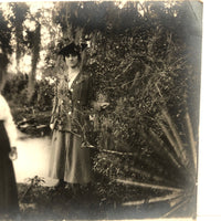 Wonderfully Wild: Two Women on Audubon Walk, Moody Antique Photo