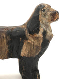 Excellent Little Old Carved and Painted Dog