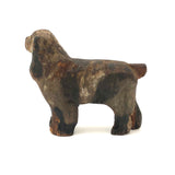 Excellent Little Old Carved and Painted Dog