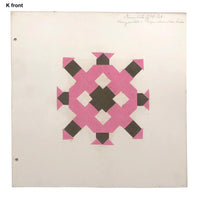 Exceptional Froebel Kindergarten Cut Paper Designs, NEW, Double-sided, I-L (Sold Individually)