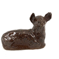 Homely Lamb, Hugely Empathetic Old End Of Day Sewer Tile Pottery Sculpture