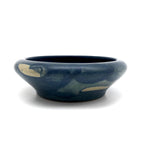 Lovely Zane Ware Arts and Crafts Pottery Bowl in Painterly Blue and Cream