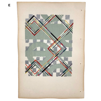 Woodblock Prints, Furuya Korin Kimono Kimono Textile Designs, Sold Individually