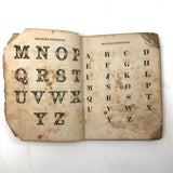 Infantine Knowledge, A Spelling Book, c. 1850, with Letter from Salem Jail!