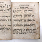 Infantine Knowledge, A Spelling Book, c. 1850, with Letter from Salem Jail!