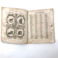 Infantine Knowledge, A Spelling Book, c. 1850, with Letter from Salem Jail!