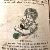 Infantine Knowledge, A Spelling Book, c. 1850, with Letter from Salem Jail!