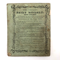 Infantine Knowledge, A Spelling Book, c. 1850, with Letter from Salem Jail!