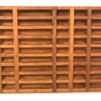 Vintage Jens Quistgaard for Dansk Lattice Teak Trivet / Bread Board