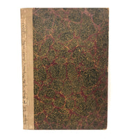 Antique Marbled Paper Covers with Cloth Bindings, Harvard University