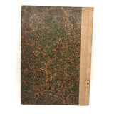 Antique Marbled Paper Covers with Cloth Bindings, Harvard University