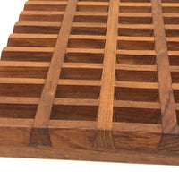 Vintage Jens Quistgaard for Dansk Lattice Teak Trivet / Bread Board