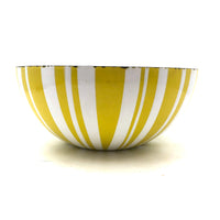 Catherineholm, Norway Vintage MCM Yellow Stripe Large Mixing/Serving Bowl