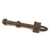 Sweet Antique Rattle Whimsy with Lock Shaped End