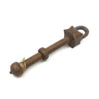 Sweet Antique Rattle Whimsy with Lock Shaped End