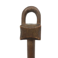 Sweet Antique Rattle Whimsy with Lock Shaped End