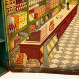 The Corner Grocer, c. 1930s Wolverine Tin Litho Pop Up Shop!