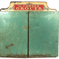 The Corner Grocer, c. 1930s Wolverine Tin Litho Pop Up Shop!