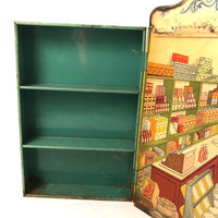 The Corner Grocer, c. 1930s Wolverine Tin Litho Pop Up Shop!