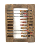 Extra Pretty and Nicely Designed Old Abacus with Hand-written Numbers