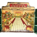 The Corner Grocer, c. 1930s Wolverine Tin Litho Pop Up Shop!