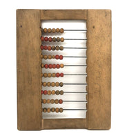 Extra Pretty and Nicely Designed Old Abacus with Hand-written Numbers