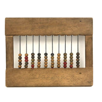 Extra Pretty and Nicely Designed Old Abacus with Hand-written Numbers