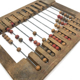 Extra Pretty and Nicely Designed Old Abacus with Hand-written Numbers