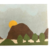 Willa May's Very Sweet Paper Collage Landscape