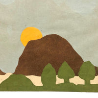 Willa May's Very Sweet Paper Collage Landscape