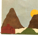 Willa May's Very Sweet Paper Collage Landscape