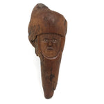 Man of the Wood, Wonderful Old Folk Art Burl Wood Carving