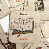 Very Much Loved and Very Charming c. 1920s Language Learning Picture Cards
