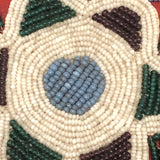 Fine Antique Seneca Native American Beaded Six Lobe Pin Cushion