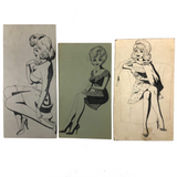 A Few Last Bill Anthony Drawings - Sold Individually