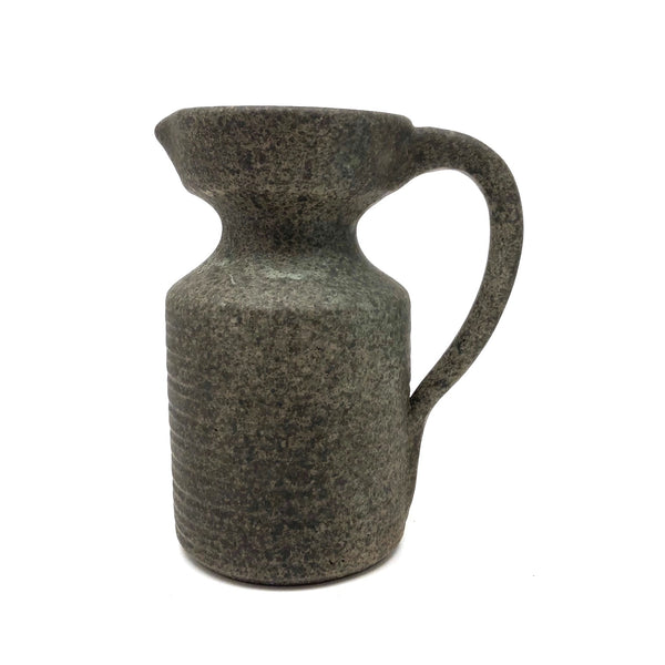 Ceramic art pottery popular pitcher studio mark incised