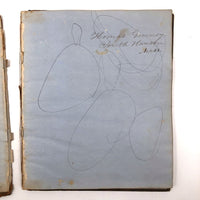 Thomas Gurney's 19th C. Math Notebook with Lovely Diagrams Throughout