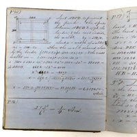 Thomas Gurney's 19th C. Math Notebook with Lovely Diagrams Throughout