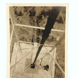 Tower Climber's Perspective, Geometry, Unusual Old Snapshot Photo