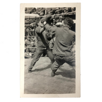 In the Ring, Beautiful WW2 Boxing Photo #2