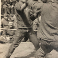 In the Ring, Beautiful WW2 Boxing Photo #2