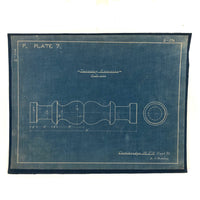 Beautiful Late 19th to Early 20th C. Shop Blueprints