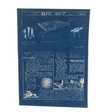 Beautiful Late 19th to Early 20th C. Shop Blueprints